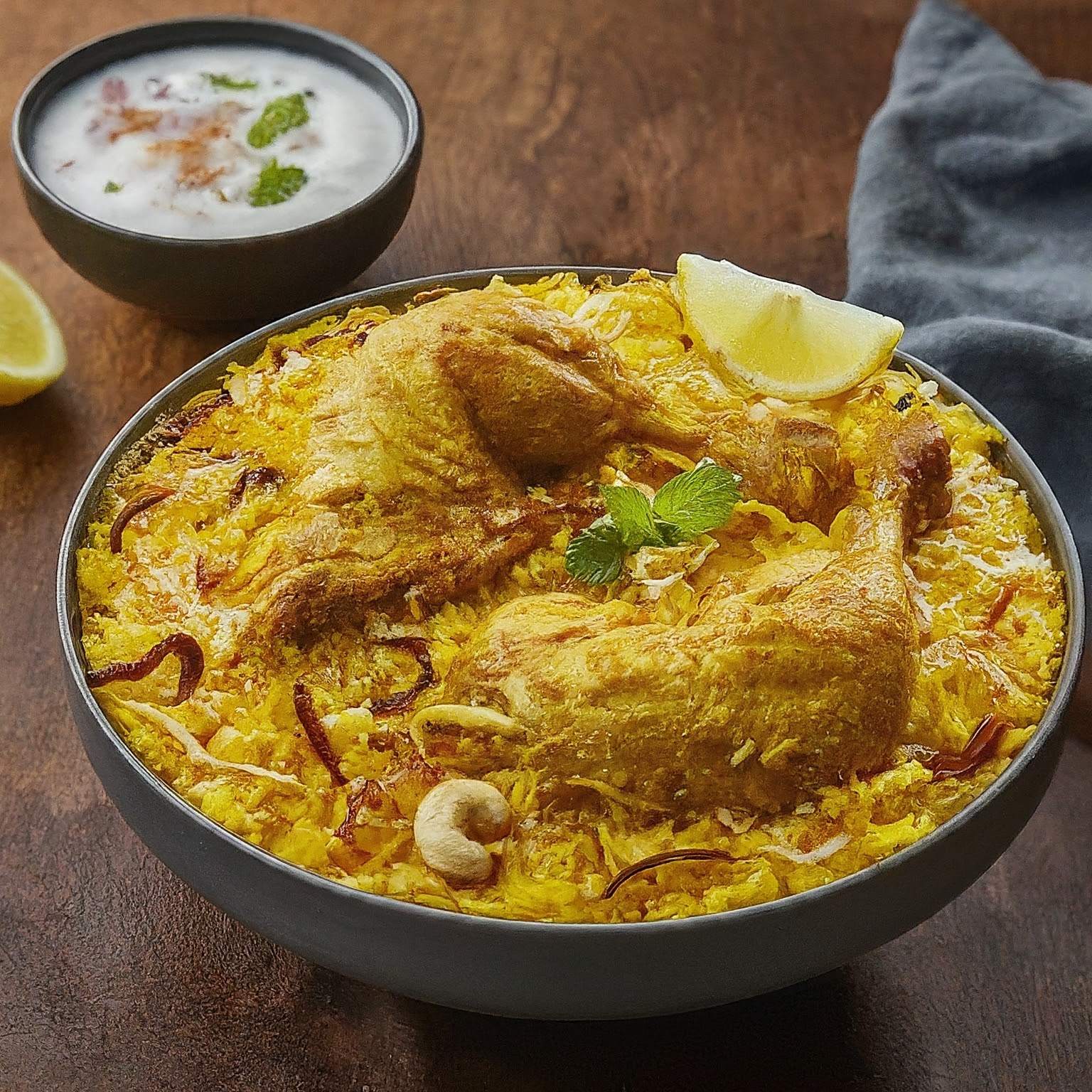 Hyderabadi Nizami Chicken Biryani